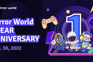 Mirror World 1st Anniversary Appreciation Letter