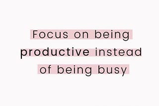 How my productivity has changed