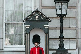 Photo of the guard of England