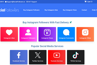 Boost Your Social Media Growth This May — Enjoy 10% Off All Services At Socialfollowers.io