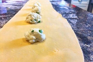 Homemade Lemon Ricotta and Chive Ravioli