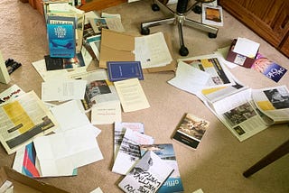 Still Life: In the Den of My Literary Lioness Wife