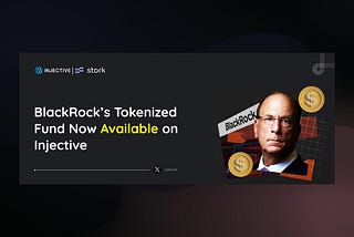 Injective Powers the First-Ever Tokenized Index for BlackRock’s BUIDL Fund