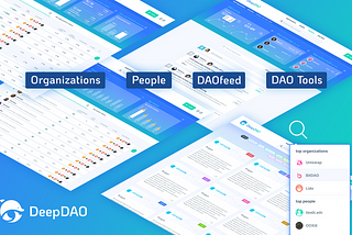 DeepDAO 2022: Discovery Engine for DAOs and People