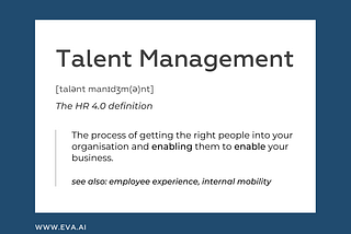 Talent Management 4.0