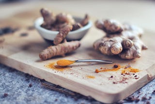 Turmeric and ginger