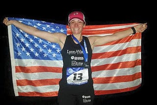 World record-holder Becca Pizzi has run more in a week than most will in a lifetime.