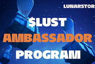 Announcing $1M $LUST Ambassadors Program Sprint #2