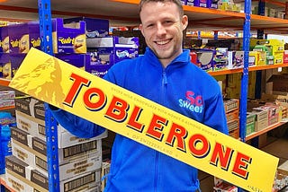 Kol gibi Toblerone!