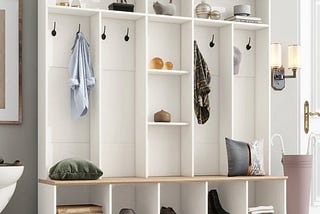 wide-hall-tree-with-storage-benchminimalist-shoe-cabinet-with-cube-storage-shelvesmultifunctional-co-1