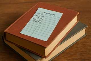 My Dad and the Library Card