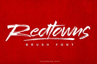 Redtowns Font