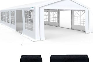 20x40 White Party Tent for Enhanced Events | Image