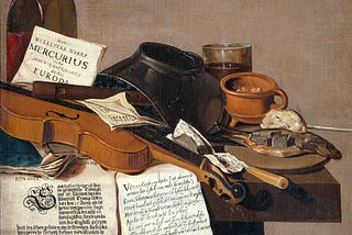 Still Life with a Copy of De Waere Mercurius, a Broadsheet with the News of Tromp’s Victory over three English Ships on 28 Ju