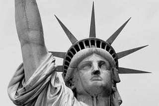 The statue of liberty