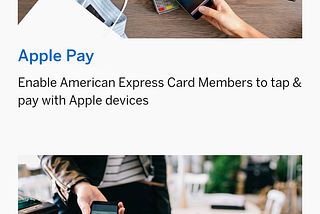 3 — Product Experience of Amex