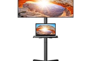 perlegear-mobile-tv-cart-on-wheels-for-23-to-60-inch-led-flat-screen-curved-tvs-tilting-tv-stand-wit-1