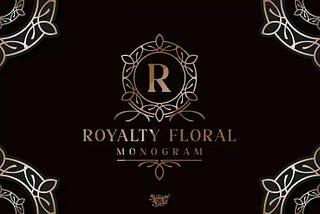 Royalty Floral Monogram Font