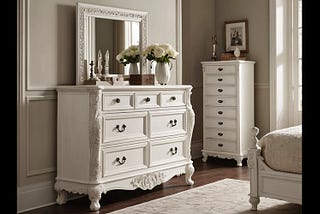 Solid-Wood-White-Dresser-1