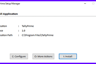 How to Download and Install TallyPrime