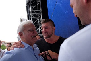 Seeing Tim Tebow & Ravi Zacharias Talk