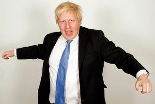 Boris is the Life and Soul of the Party — but the Only Thing He Can Lead is a Wine Bar Conga