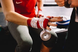 Ho to wrap hands for boxing