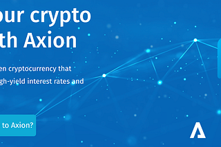 Axion: We Should Have Invested More