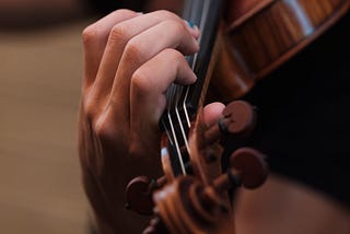 Technology and engineering inspired by violin music