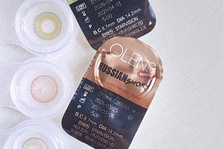 [2021/May Review] Olens — Russian Smoky 3 Colored Contact Lenses