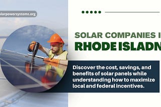 Best Solar Installers in Rhode Island