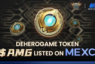 DeHeroGame Token $AMG Listed on MEXC!