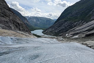 A Hike on Nigardsbreen Glacier — Hard but Rewarding