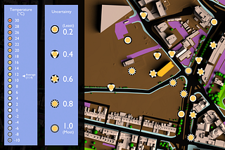 Visualising Uncertainty using Blender and Power BI
