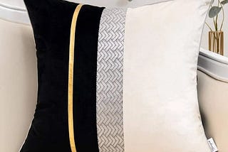 yangest-black-patchwork-velvet-throw-pillow-cover-with-gold-striped-leather-cushion-case-modern-luxu-1