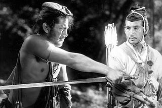 Screenshot of the film Rashomon (1950)