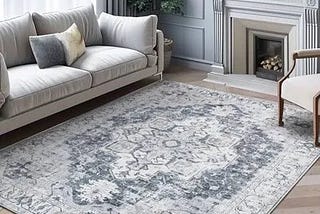 rugking-traditional-area-rugs-8x10-gray-foldable-oriental-medallion-pattern-carpet-non-slip-indoor-t-1