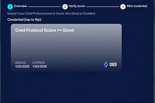 Cred Protocol x Krebit: Creditworthiness Credentials