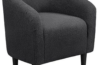 topeakmart-modern-upholstered-boucle-accent-club-chair-for-living-room-black-1