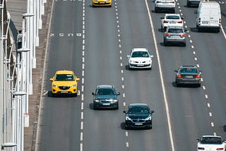 Multilane highway-threads, traffic diversions-synchronization