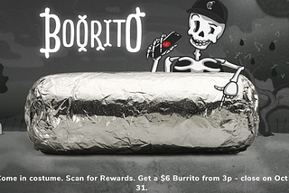 Boorito — yum!