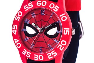 Kids' Spider-Man 3D Time Watch - Black Color | Image