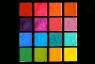 Decorative image of colorful squares