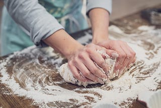 Baking & forgiving yourself— is what we need right now