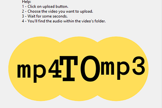 Python Beginner Project 2021 — Desktop application: convert mp4 to mp3