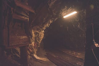 Inside of Coal Mine
