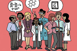 Visualize diverse scientists