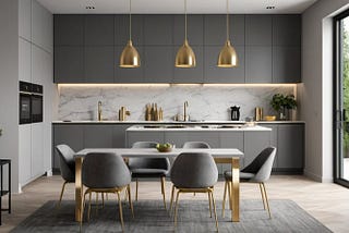 Gold-Grey-Kitchen-Dining-Room-Sets-1