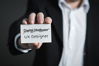 Moving From Digital Marketer to UX Designer