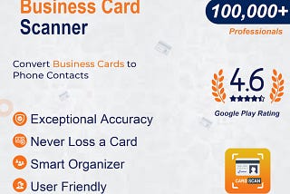 This is the screen shoot captured from the Business Card Scanner app.